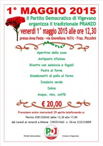 pranzo 1 maggio